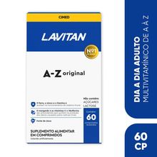 Suplemento Vitamínico-mineral Lavitan A-z Original 60 Comprimidos