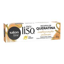 Recarga Queratina Salon Line Meu Liso Restauração 80g