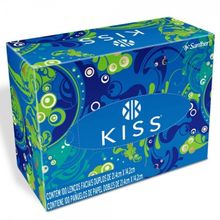 Lenço Papel Facial Santher Kiss 100 Unidades