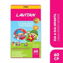 Lavitan Infantil Patati Patata Tutti-Frutti 60 Comprimidos