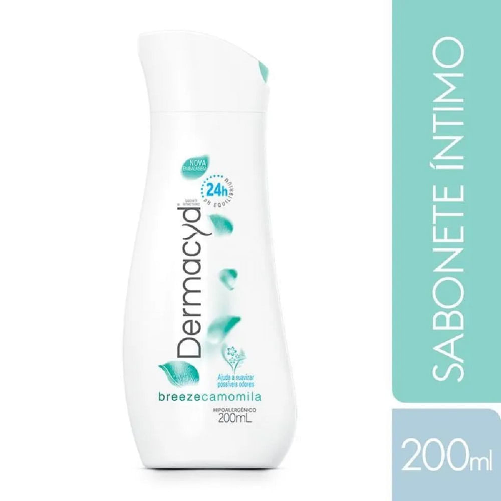 Sabonete Íntimo Dermacyd Breeze Camomila 200ml
