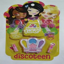 Kit Maquiagem Infantil Discotenn Barraca de Frutas Lilás