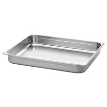 Cuba Tramontina GN 2/1 em Aço Inox sem Alças Profundidade 65 mm - Aço 304