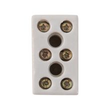 Conector Múltiplo 3 Bornes 6 mm² 600 V 25 A Tramontina em Porcelana