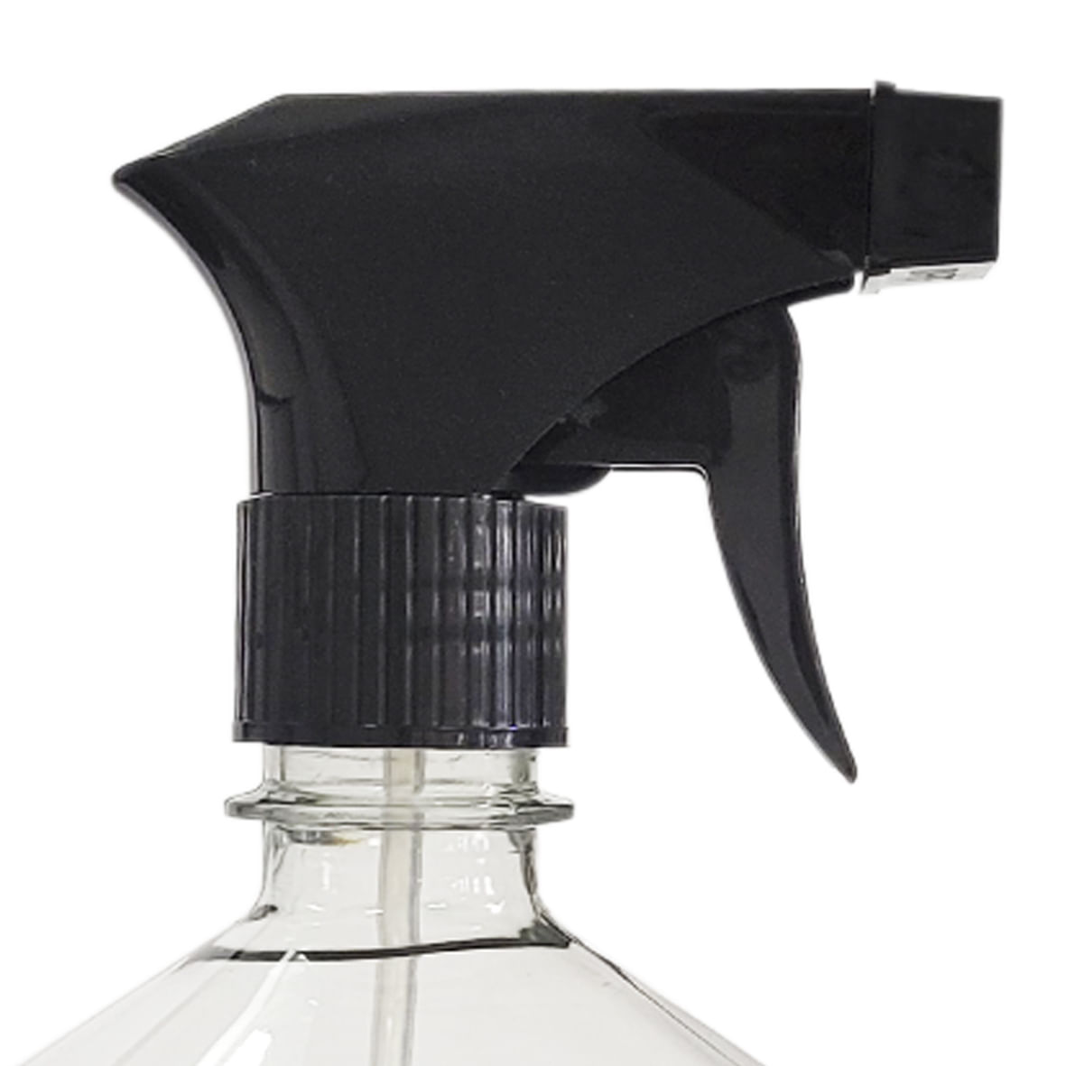 3 Frasco Borrifador Spray 1000ml Cilíndrico Gatilho Preto