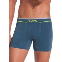 Cueca Boxer Sem costura Lupo - Azul - 17800 | Pau a Pique
