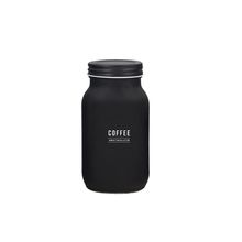 Pote de Vidro Manhattan Preto 720 ml
