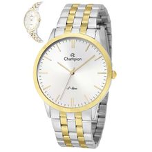 Relógio Champion Masculino Ref: Cn21103s Slim Bicolor