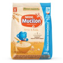 Cereal Infantil Mucilon Arroz e Aveia 600g