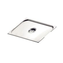Tampa para Cuba GN 1/2 em Aço Inox com Recorte para Alças