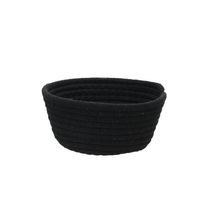 Cesto Tecido Preto 17 cm