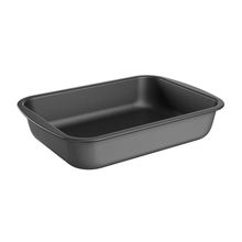 Assadeira Retangular Funda 33,5x24x6,1cm Grafite Brinox