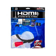 Cabo HDMI 2.0 Premium Ultra HD 4K 3D, Cirilo Cabos - 1 Metro