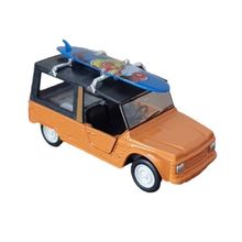 Miniatura Citroen Mehari 1968 Welly 1/36 Metal e Fricção Laranja