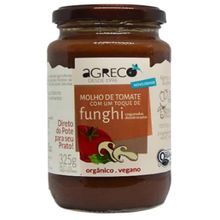 Molho de Tomate com Funghi Orgânico Agreco 325g