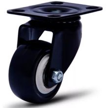 Rodizio Giratório Preto 1.5/8'' S/ Freio Black 30kg - Colson