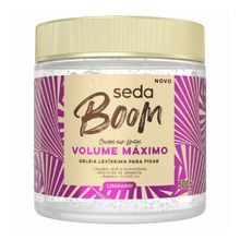 Geleia Capilar Seda Boom Volume Máximo 500g