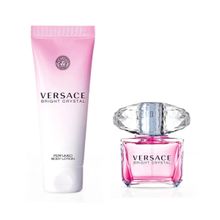 Versace Bright Crystal Feminino Eau de Toilette 50ml + Loção Corporal 100ml