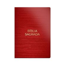 Bíblia NVT Letra Gigante - Luxo - Vermelha