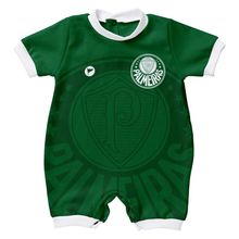 Macacão Bebê Palmeiras Curto Torcida Baby