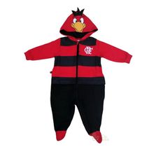 Macacão Bebê Flamengo Mascote Oficial