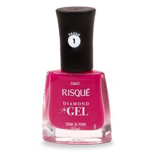 Esmalte Risqué Diamond Gel Creme de Pitaya 9,5ml Esmalte Risqu? Diamod Gel Creme de Pitaya 9,5ml
