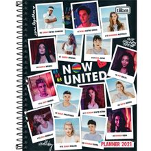 Planner Tilibra Capa Dura Espiral Now United Sortido 80 Folhas Agenda Escolar Tilibra Capa Dura Espiral 80 Folhas Planner Now United