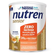 Nutren Senior Zero Lactose Sem Sabor 740g