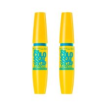 Kit 2 Máscara de Cílios Maybelline The Colossal Volum' Express à Prova D'água Preto 9,2ml Cada