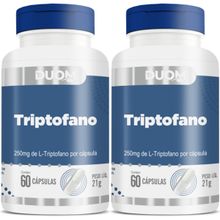 COMBO 2 TRIPTOFANO 250MG PRECURSOR 5HTP 60 CAPSULAS CADA TOTAL 120 CAPSULAS - DUOM