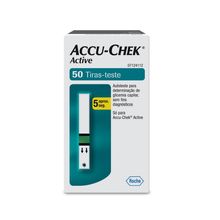 Caixa Active Accu-Chek 50 Tiras Accu-Chek Caixa c/ 50 Tiras Teste Active