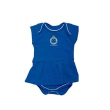Body Vestido Cruzeiro Oficial Torcida Baby