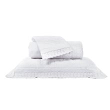 Cobre Leito 300 Fios Cristal Renda Renascença Buettner