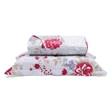 Colcha com Porta Travesseiro Matelassê Renove Damaris Buettner