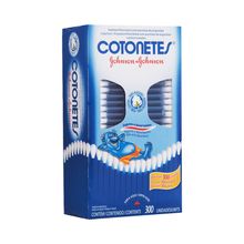 Hastes Flexíveis Cotonetes Johnson 300 Unidades