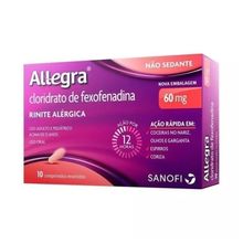 Antialérgico Allegra 60mg 10 comprimidos
