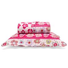 Colcha com Porta Travesseiro Matelassê Renove Juvenil Dolly Buettner
