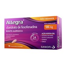 Allegra 120mg 10 Comprimidos
