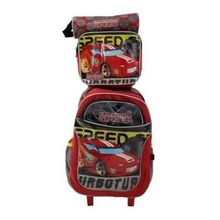 Kit Mochila com Lancheira  e Estojo Speed Car - Wincy