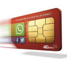 Kit 10 Chip Claro 4G Pré-Pago Para Qualquer Ddd Atacado