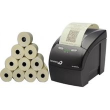 Kit 30 Bobinas Térmicas Pdv 80X30 Amarelas Impressora
