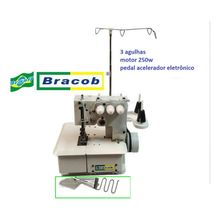 Galoneirinha 3 Agulhas Semi Industrial C/ Motor + Aparelho Viés-110v