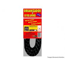 Organizador De Fios 1M Preto 7003 Blister