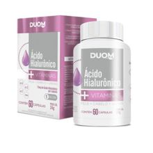 Ácido hialurônico + Vitaminas Duom 75mg 60Cápsulas