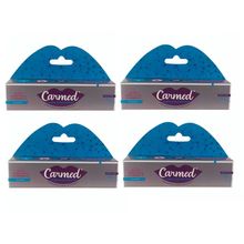 Kit com 4 Hidratante Reparador Labial Com Acido Hialurônico Carmed Cimed 10g