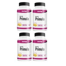 Kit com 4 Óleo de Prímula Beleza e A Saúde da Mulher Duom 120 Cápsulas Combate Stess, Ansiedade, Nervosismo, TPM e Menop