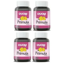 Kit com 4 Óleo de Prímula Duom 60cps 500mg
