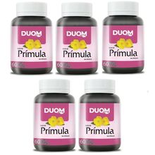 Kit com 5 Óleo de Prímula Duom 60cps 500mg