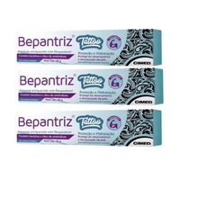 Kit com 3 Bepantriz Tatoo Proteção e Hidratação Cimed 20g