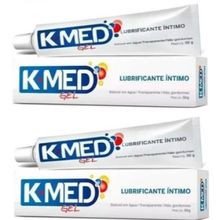 Kit Gel Lubrificante Íntimo k-med Cimed 50g - 2 Unidades